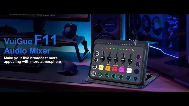 "VuiGue Gaming Audio Mixer F11: Elevating Your Audio Production"