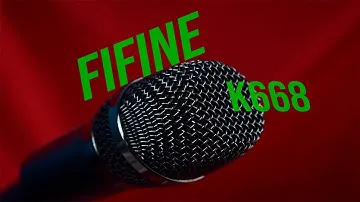 FIFINE K668 | ЛУЧШИЙ БЮДЖЕТНЫЙ МИКРОФОН С АЛИ (20$)