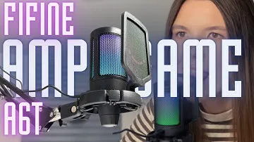 Мікрофон з усмішкою! 😊 Огляд Fifine Ampligame A6T