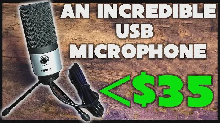 SOUND FANTASTIC FOR UNDER $35 - FIFINE USB Microphone K669S
