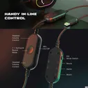 Fifine Dynamic RGB игровая гарнитура с микрофоном Накладные наушники 7 1 объемный звук ПК