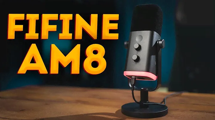 FIFINE AM8. Стильный USB/XLR микрофон с бомбезным звуком.