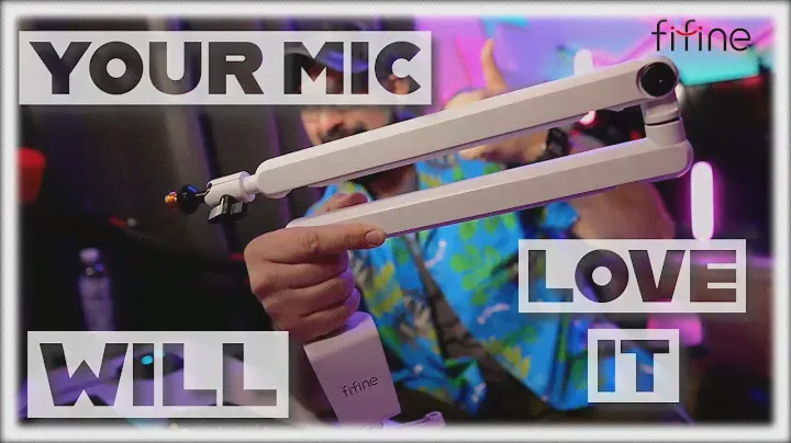 [ UNBOXING AND REVIEW ] FIFINE BM88 Low-Profile Microphone Arm Stand!! The Budget King!!