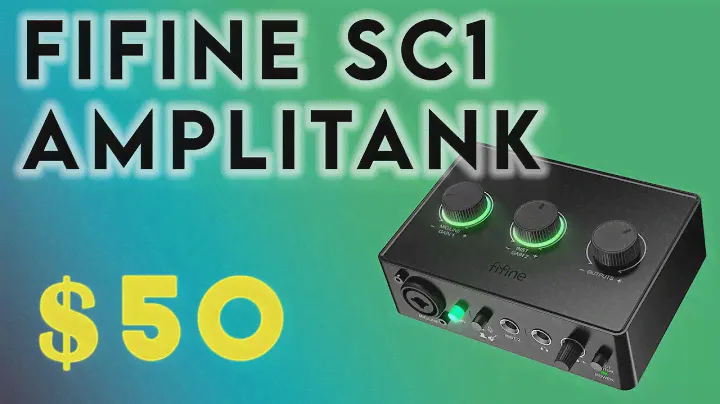 The BEST Budget XLR Mixer For Creators You Can Buy! | FIFINE Amplitank SC1