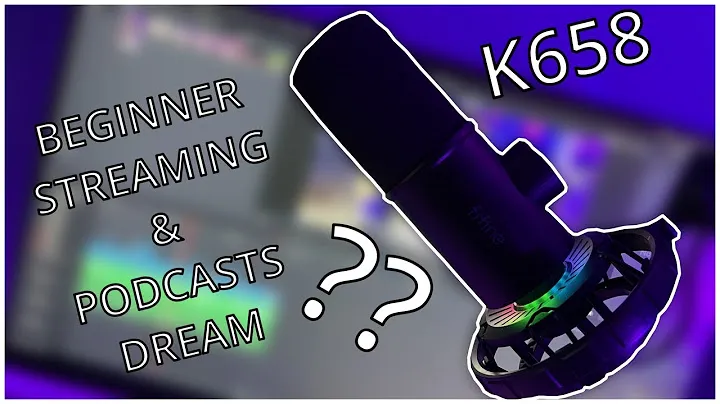 FIFINE K658 USB Microphone Review - Beginner Streaming & Podcasts Dream!