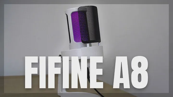 FIFINE AmpliGame A8 White - BEST BUDGET USB MICROPHONE? (Complete Unboxing and Review)