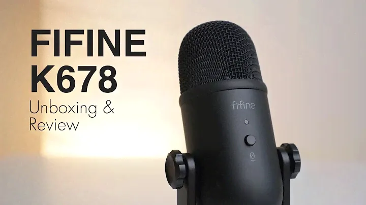 FIFINE K678 Review: Best Value USB Microphone! (Sound Quality, Design and Price)