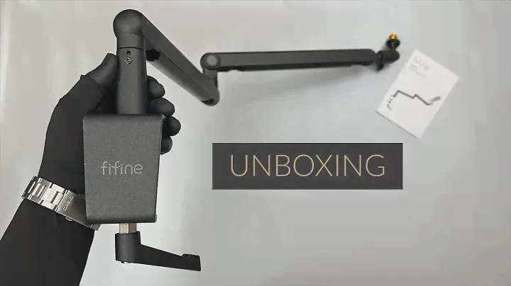 Fifine BM88 Boom Arm Unboxing