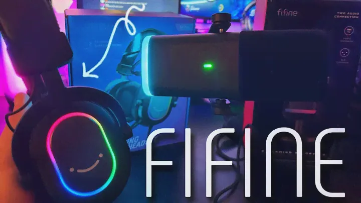 🔥ОБЗОР МИКРОФОНА FIFINE AM8 + BM88! КРУТЫЕ ИГРОВЫЕ НАУШНИКИ H6! ЛУЧШИЙ НАБОР ДЕВАЙСОВ ОТ FIFINE!