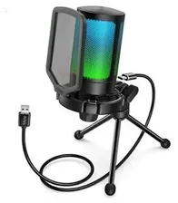 CKMOVA Микрофон Fifine A6V USB Type-C, черный микрофоны