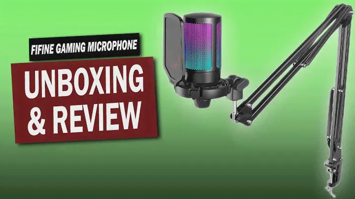 FIFINE USB Gaming Microphone Kit Review