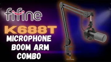 XLR/USB Streaming Mic bundle K688T, #FIFINE #K688 #BM63 #PODCASTMIC #dynamicmicrophone