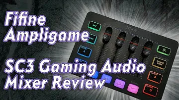 Fifine Ampligame SC3 Gaming Audio Mixer Review: Long Name, Good Value