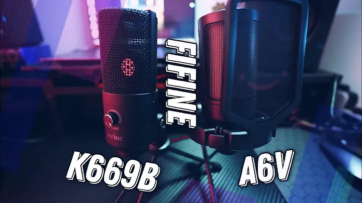 Сравнение Fifine k 669b и Fifine A6 Ampligame