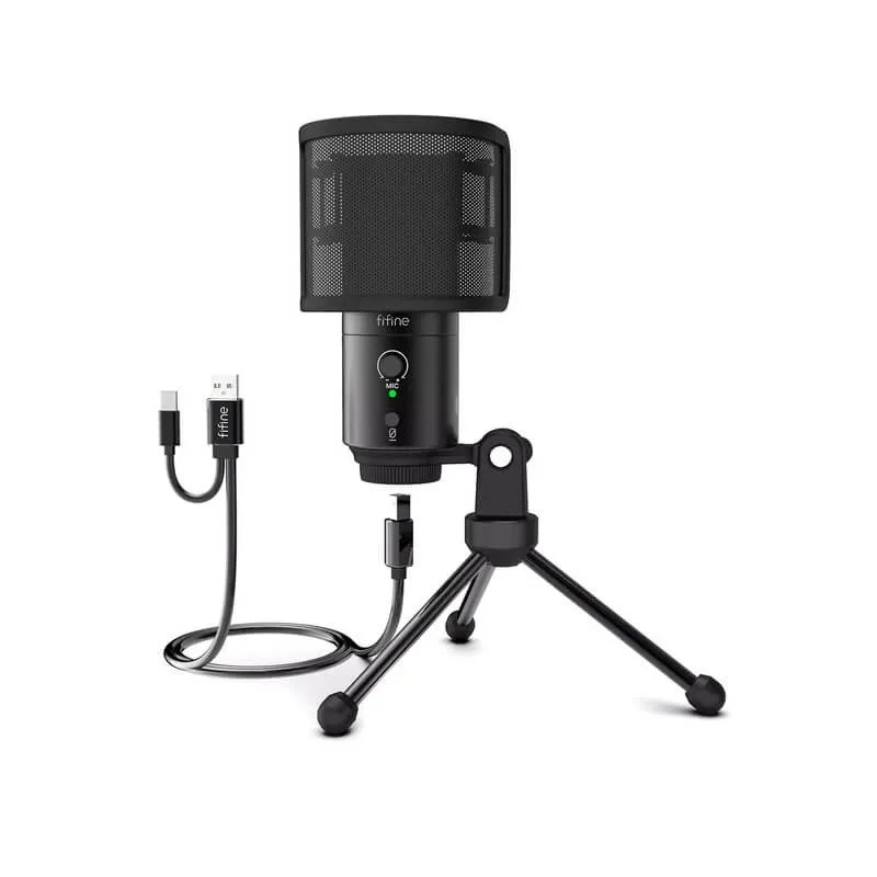 Конденсаторный USB-микрофон Fifine K683A-0