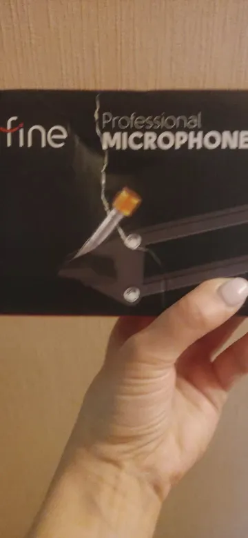 🛍 FIFINE Регулируемая микрофонная подвеска стрелы ножничная подставка для K669 K670 K658 K678 K690, компактная подставка для микрофона для вещания-3
